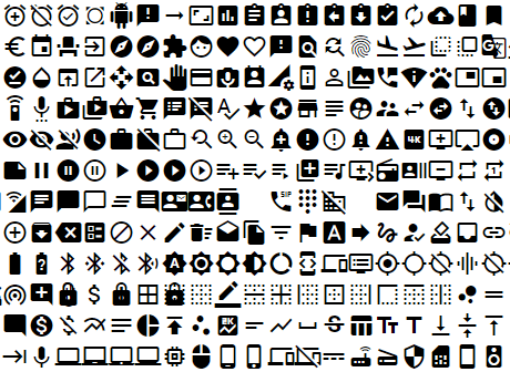 Mat-Icon List : 900+ Angular Material Icons